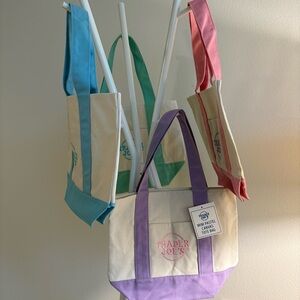 Trader Joe’s Pastel Mini Tote Bags